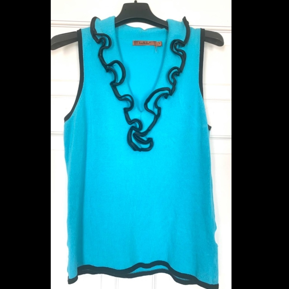 Short Sleeve Viscose Top - Picture 2 of 6